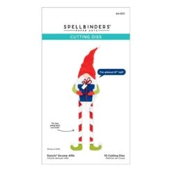 Dancin' Gnome Etched Dies From The Dancin' Christmas Friends Collection -Woodland Scenics Shop S4 1371 Dancin Christmas Friends Dancin Gnome Alfie Pac