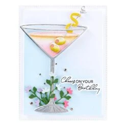 Olive Martinis Etched Dies From The Happy Hour Collection -Woodland Scenics Shop S4 1372 Happy Hour Olive Martinis Project
