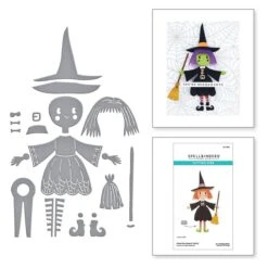 Fiona The Dancin' Witch Etched Dies From The Happy Haunting Collection