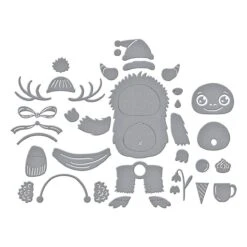 Rocky The Dancin' Yeti Etched Dies From The Monster Friends Collection -Woodland Scenics Shop S4 1393 Rocky the Dancin Yeti Color