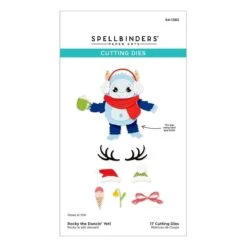 Rocky The Dancin' Yeti Etched Dies From The Monster Friends Collection -Woodland Scenics Shop S4 1393 Rocky the Dancin Yeti Pac