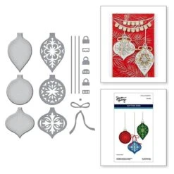 Vintage Layered Ornaments Etched Dies From The Timeless Trees Collection By Simon Hurley