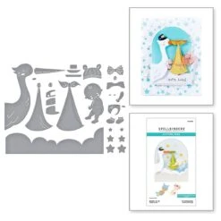 Bundle Of Joy Etched Dies From The Little Smiles Collection