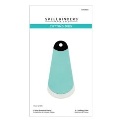 Color Swatch Petal Etched Dies From The ColorWheel Swatch Party Collection -Woodland Scenics Shop S4 1403 Colorwheel Cardstock Color Swatch Petal Pac