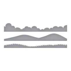 Landscape Edges Etched Dies From The On The Farm Collection 7 Landscape Edges Etched Dies From The On The Farm Collection -Woodland Scenics Shop S4 1408 On the Farm Landscape Edges Color