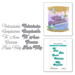 Spanish Everyday Sentiments Etched Dies From The International Sentiments Collection