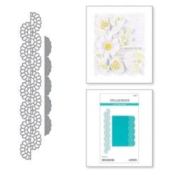 Eyelet Scallop Border Etched Dies From The Vivid Expressions Collection