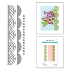 Berry Fields Border Etched Dies From The Vivid Expressions Collection