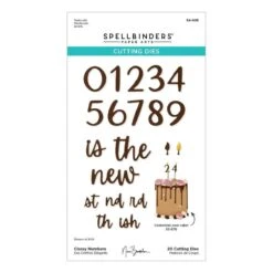 Classy Numbers Etched Dies From The Bougie Birthday Collection By Nina Boettcher 28 Classy Numbers Etched Dies From The Bougie Birthday Collection By Nina Boettcher -Woodland Scenics Shop S4 1416 Bougie Birthday Celebration Nina Boettcher Classy Numbers Pac