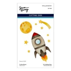 Simon's Space Adventure Die Bundle -Woodland Scenics Shop S4 1418 Space Adventure Simon Hurley To the Moon Pac