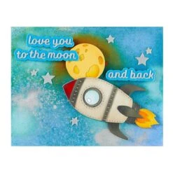 Simon's Space Adventure Die Bundle -Woodland Scenics Shop S4 1418 Space Adventure Simon Hurley To the Moon Project