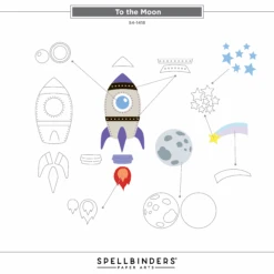 Simon's Space Adventure Die Bundle -Woodland Scenics Shop S4 1418TotheMoon AssemblyGuide 67048589 92b9 40a7 81ad 8746b52da991