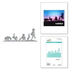 Pooh & Friends Silhouette Etched Dies From The Say Cheese Classic Pooh Collection In Collaboration With Simple Stories