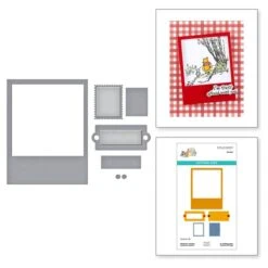 Memory Frames Etched Dies From The Say Cheese Classic Pooh Collection In Collaboration With Simple Stories