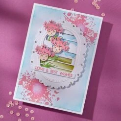 Layered Wildflowers Etched Dies From The Wildflowers Collection By Lisa Horton 10 Layered Wildflowers Etched Dies From The Wildflowers Collection By Lisa Horton -Woodland Scenics Shop S4 1430 Wildflowers Lisa Horton Layered Wildflowers Project 3