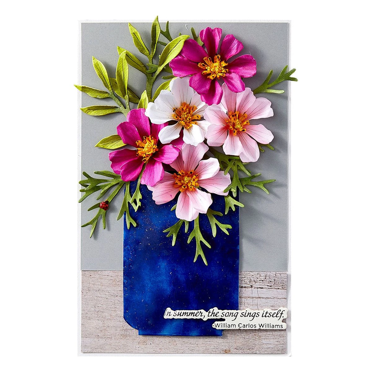 Cosmos Etched Dies From The Summer Solstice Garden Collection By Susan Tierney-Cockburn 6 Cosmos Etched Dies From The Summer Solstice Garden Collection By Susan Tierney-Cockburn - Image 6