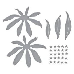 Echinacea (Coneflower) Etched Dies From The Summer Solstice Garden Collection By Susan Tierney-Cockburn -Woodland Scenics Shop S4 1437 Summer Solstice Garden STC Echinacea Color