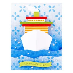 Deckside Dreams Etched Dies From The La Dolce Vita Collection -Woodland Scenics Shop S4 1447 La Dolce Vita Deckside Dreams Project 1