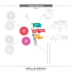 Flags & Banners Etched Dies From The Say Cheese Classic Mouse Collection -Woodland Scenics Shop S4 1471 Say Cheese Classic Mouse Flags Banners Assembly Guide 48764390 6bd2 49b0 8419 93eab5fe5c13