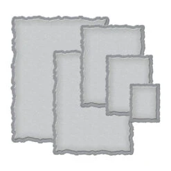 Nestabilities Deckled Rectangles LG Etched Dies -Woodland Scenics Shop S4 202 Deckled Rectangles Large Color REV020822 89259.1649201519.1280.1280