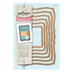 Nestabilities Curved Rectangles Etched Dies 8 Nestabilities Curved Rectangles Etched Dies -Woodland Scenics Shop S5 006 Etched Dies Curved Rectangles packaging 93094.1462987606.1280.1280