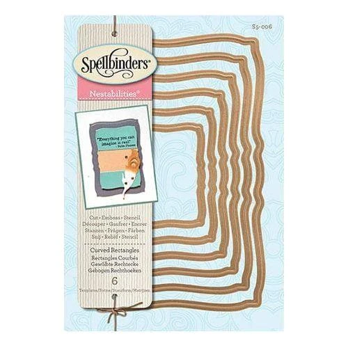 Nestabilities Curved Rectangles Etched Dies 4 Nestabilities Curved Rectangles Etched Dies - Image 4