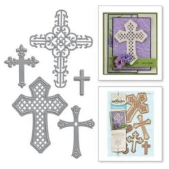 Shapeabilities Crosses Two Etched Dies