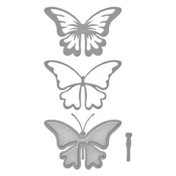 Layered Butterfly Etched Dies -Woodland Scenics Shop S5 360 Layered Butterfly Color