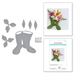Garden Club Die Bundle By Susan Tierney-Cockburn -Woodland Scenics Shop S5 478 Garden Club Susan Tierney Cockburn Oriental Lily and Wellies Combo 21745.1631921227.1280.1280