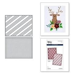 Candy Stripes Etched Dies From Joyful Christmas Collection By Simon Hurley