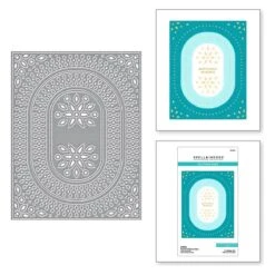 Infinity Punch & Pierce Plate Etched Dies From The Stylish Ovals Collection