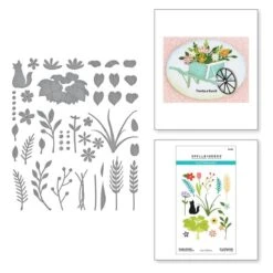 Garden Builder Etched Dies From The Country Road Collection By Annie Williams