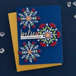 Snowflake Wishes Clear Stamp & Die Set From The Bibi's Snowflakes Collection By Bibi Cameron -Woodland Scenics Shop S5 594 SDS 185 2 c04cddf0 5327 4d04 9b7c 8e50dba0fae3