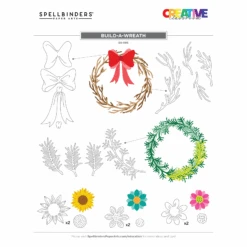 Build-A-Wreath Etched Dies From TheBeautiful Wreaths Collection By Suzanne Hue -Woodland Scenics Shop S5 595 BUILD A WREATH c6b8270b 6808 430a 9cfe c525cf016d9f