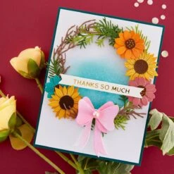 Build-A-Wreath Etched Dies From TheBeautiful Wreaths Collection By Suzanne Hue -Woodland Scenics Shop S5 595 Beautiful Wreaths Suzanne Hue Build A Wreath Project 3