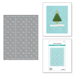 Stitched Starry Argyle Etched Dies From The Stitched For Christmas Collection