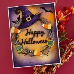 Halloween Wreath Add-Ons Etched Dies From The Beautiful Wreaths Collection By Suzanne Hue -Woodland Scenics Shop S5 601 Beautiful Wreaths Suzanne Hue Halloween Wreath Add Ons Project 2