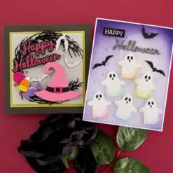 Halloween Wreath Add-Ons Etched Dies From The Beautiful Wreaths Collection By Suzanne Hue -Woodland Scenics Shop S5 601 Beautiful Wreaths Suzanne Hue Halloween Wreath Add Ons Project 4