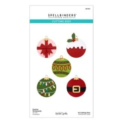 Festive Ornaments Etched Dies From The Merry Mug & Circle Delights Collection By Nichol Spohr -Woodland Scenics Shop S5 607 Merry Mug Circle Delights Nichol Spohr Festive Ornaments Pac