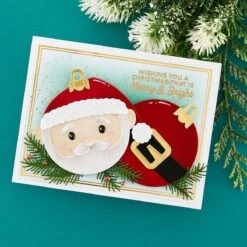 Festive Ornaments Etched Dies From The Merry Mug & Circle Delights Collection By Nichol Spohr -Woodland Scenics Shop S5 607 Merry Mug Circle Delights Nichol Spohr Festive Ornaments Project 2