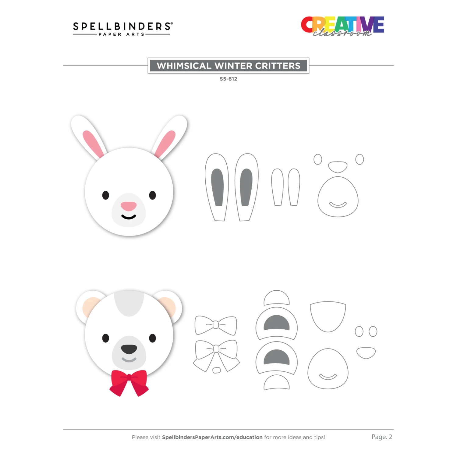 Whimsical Winter Critters Etched Dies From The Merry Mug & Circle Delights Collection By Nichol Spohr 10 Whimsical Winter Critters Etched Dies From The Merry Mug & Circle Delights Collection By Nichol Spohr - Image 10