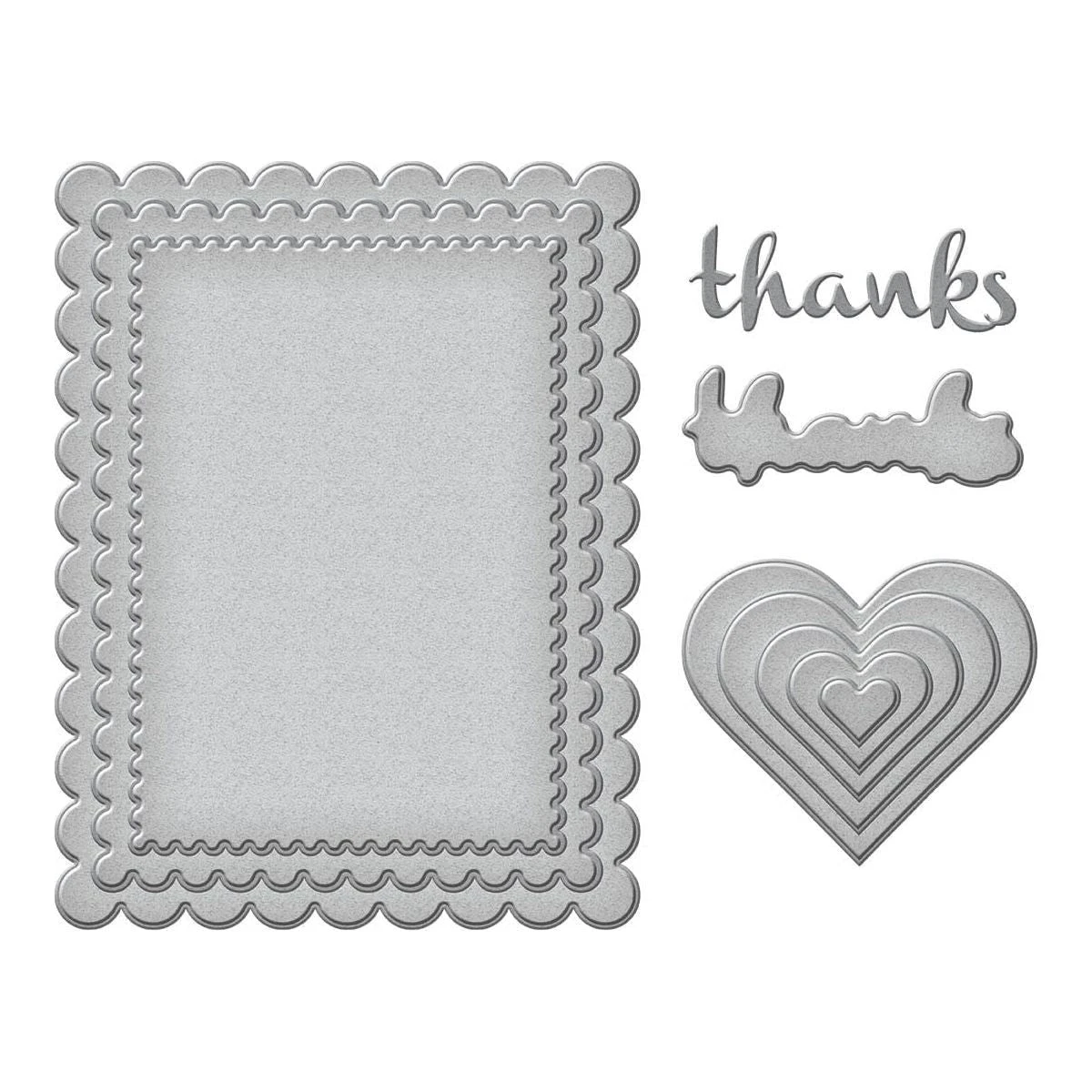 Heartfelt Thanks & Scallops Etched Dies From The From The Garden Collection By Wendy Vecchi 12 Heartfelt Thanks & Scallops Etched Dies From The From The Garden Collection By Wendy Vecchi - Image 12