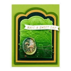 Scallop Labels And Tag Etched Dies From The Sealed 3D Botanical Collection -Woodland Scenics Shop S5 625 Sealed 3D Botanicals Scallop Labels and Tag Project