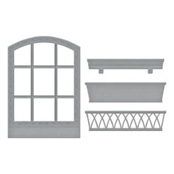 Vista View Window Etched Dies From The Windows With A View Collection By Tina Smith -Woodland Scenics Shop S5 626 Windows With A View Tina Smith Vista View Window Color