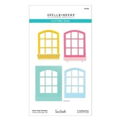Vista View Window Etched Dies From The Windows With A View Collection By Tina Smith -Woodland Scenics Shop S5 626 Windows With A View Tina Smith Vista View Window Pac