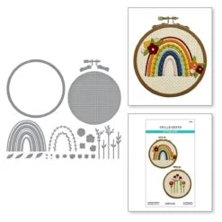 Gathering Stitches Etched Dies From The Nichol's Needlework Collection By Nichol Spohr