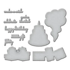 Birthday Party Stamp & Die Bundle By Simon Hurley -Woodland Scenics Shop S5 640 birthday party Simon Hurley Color