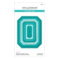 Emerald Cut Labels And Tag Etched Dies From The Home For The Holidays Collection 13 Emerald Cut Labels And Tag Etched Dies From The Home For The Holidays Collection -Woodland Scenics Shop S5 641 Home for the Holidays Emerald Cut Labels and Tag Pac