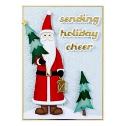 St. Nick Etched Dies From The Home For The Holidays Collection 14 St. Nick Etched Dies From The Home For The Holidays Collection -Woodland Scenics Shop S5 642 Home for the Holidays St Nick Project