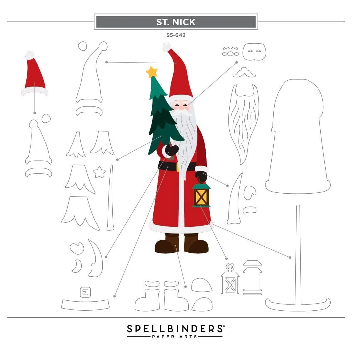 St. Nick Etched Dies From The Home For The Holidays Collection 9 St. Nick Etched Dies From The Home For The Holidays Collection - Image 9